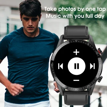 2021 Ceas Inteligent IP68 rezistent la apa ECG Bluetooth Apel Tensiunii Arteriale Rata de Inima Fitness Tracker Sport Smartwatch Pentru Android IOS