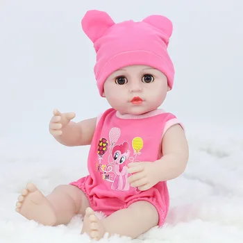 38CM Plin de Silicon Apă Potabilă Pipi Corpul Renăscut Păpușă Jucărie Pentru Fata Bebe Baie Jucărie de Copil Fata de Cadou de Ziua de nastere
