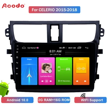 ACODO Pentru Suzuki Celerio-2018 Radio Auto 2G RAM+16G Android 10 Stereo Multimedia Camera Jucător de Navigare GPS