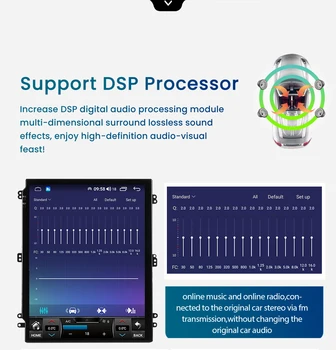 Android 11 RDS DSP 6G+128G Masina DVD Player Auto Multimedia Player Pentru RAV4 2013-2018 Navigare GPS NU DVD