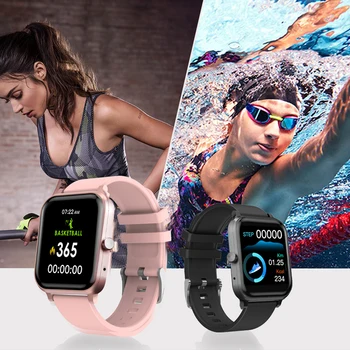 CHYCET 2021 Femei Ceasuri Inteligente Bărbați SmartWatch Fitness Heart Rate Monitor Somn Complet Tactil Inteligent Ceas pentru Android iOS
