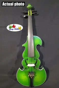 Din lemn masiv, cel mai bun model electric 4/4 vioara +Acustice vioara