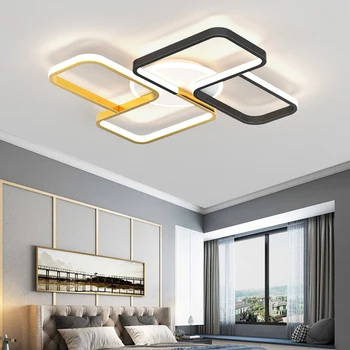 LED Lumina Plafon Lămpi Moderne Living corp de Iluminat Lampa de Tavan Pentru Dormitor, Bucatarie cu Montare pe Suprafață Culoare de Control de la Distanță