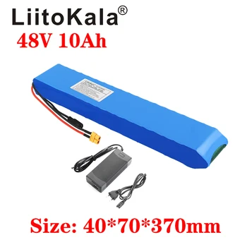 LiitoKala 48V e-bike baterie 48v 10ah li-ion baterie pack bicicleta kit de conversie bafang 1000w și 54.6V2A încărcător