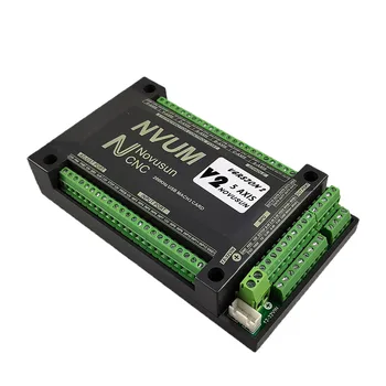 Mach3 USB Card 200KHz NVUM 3 axe / 4 axe / axa 5 / 6 axe CNC motion controller Sclav pentru funct pas cu pas,Servo motor
