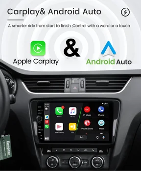 MLOVELIN QLED ecran Android Auto Multimedia Player Video, Audio Stereo Radio RDS DSP GPS pentru Ford Mondeo 4 mk4 2010-2DIN