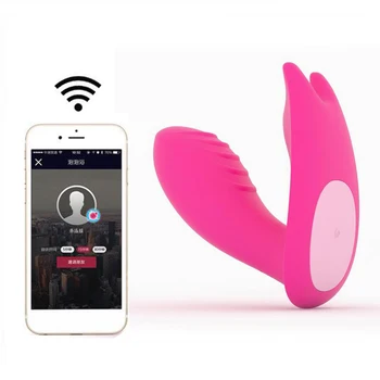 Sexul la Distanță App Portabil de Control Vibrator Cu 7 Viteze Stimulare Clitoris Penis artificial Vibratoare punctul G Vagin Masaj Jucarii Sexuale Pentru Femei