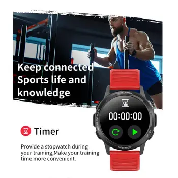X29 Smartwatch Sport Moduri de Aliaj de Zinc Tensiunii Arteriale Și a ritmului Cardiac Test de Sănătate IP68 rezistent la apa Full Touch Ecran Ceas Sport
