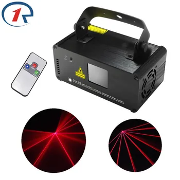 ZjRight Proiector Laser Disco lumina IR de la Distanță 100mw ROSU Etapă Efect de Lumină DMX 512 Scanner Etapa Lumina Petrecere Bar, KTV Crăciun Lumini