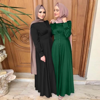 2021 Ramadan Eid Abaya Dubai Turcia Rochie Musulman Islam Rochii De Îmbrăcăminte Abayas Pentru Femei Vestidos Robe Longue Vetement Femme