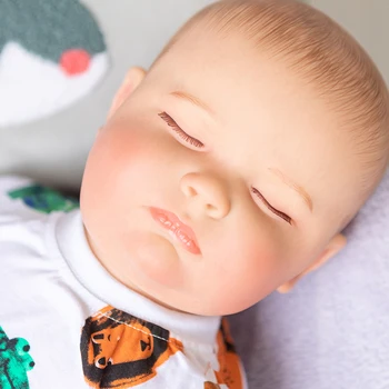 60CM Manual Renăscut Copilul de Dormit Joseph de 3 Luni de Dimensiune Mare BoyMutiple Straturi de Pictura cu Vene Vizibile Renăscut Baby Doll