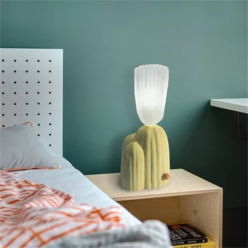 8M Rășină Lămpi de Masă Moderne, Creative, Design de Birou LED-uri de Lumină Acasă Decorative Pentru Dormitor