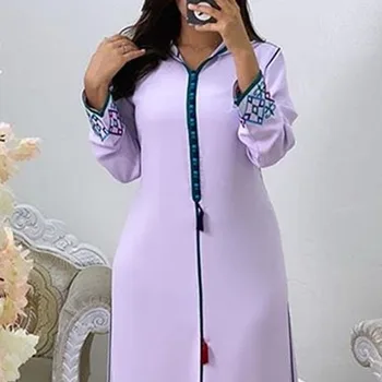 Abaya Dubai Halat Manche Longue Femme Muslmanne Turciei Musulmane Hijab Rochie Lunga Islamic Îmbrăcăminte Pentru Femei Caftan Arabi Vestido