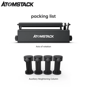 ATOMSTACK A5 PRO+ Role Mașini de Gravat cu Laser de Tăiere de Lemn din Oțel Inoxidabil Acrilice, PVC R3 40w Răcire cu Aer 5000mm/min 12V 5A