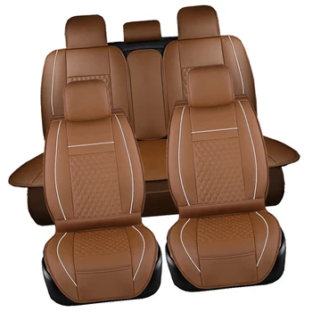De lux Piele de scaun de masina coperta 4 Sezon ( Fata + Spate ) Speciale din Piele huse auto accesorii auto Pentru Honda Civic Type R