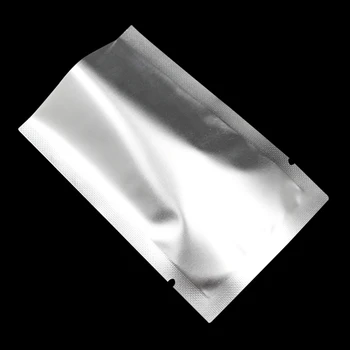 DHL 6*9cm 2000Pcs/ Lot de Sus a Deschide Argint Sigiliu de Căldură Mylar Vid Mat Folie de Aluminiu Pachet de Pungi de Alimente Gustare de Depozitare Ambalare Pungă