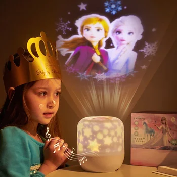 Disney Toy Fata Cadou de Ziua Congelate Soarta Cer Stele Proiector Proiector pentru Copii Jucărie Băiat și Fată