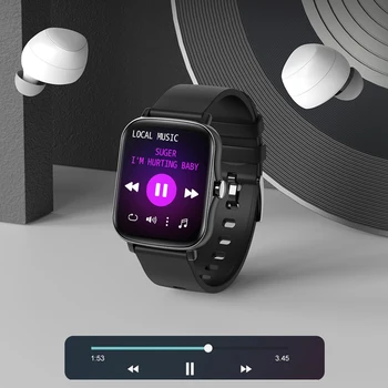 Femei Ceas Inteligent BT Apel de Muzică Locale Juca Tensiunea de Testare de Fitness Tracker Om Ecran Tactil Complet Smartwatch VS GTS 2 P8 Pro