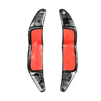 Fibra de Carbon Volan Masina Paddle Shift Tapiterie pentru Mini Cooper R56 LCI Clubman R55 R57 R58 R59 R60 R61