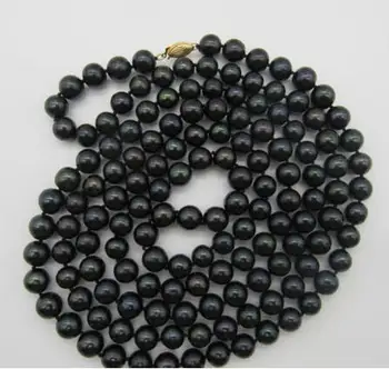 Frumos 9-10mm natural de sud a mării negre colier de perle 50