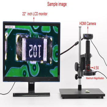 HD 1080P HDMI USB Industriale Microscop Digital aparat de Fotografiat Industrie a Calibra aparatul Foto Lupa Camera Video + 180X C-mount Lens
