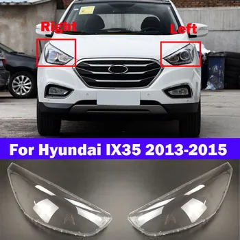 Lampa de coajă faruri acoperire Pentru Hyundai IX35 2013-Masina faruri Fata transparente, abajururi