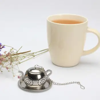 Liber Ceainic în Formă de Frunze de Ceai Infuser Condimente din Oțel Inoxidabil Bea Infuzie de Plante de Filtrare Teaware Instrumente LX8362