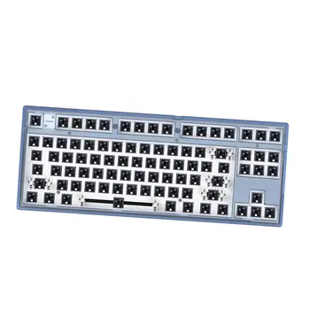 Mk870 Translucid 87 de Taste Tastatură Mecanică de Gaming 80% Hotswap DIY Kit LED-uri de Programare de Tip C