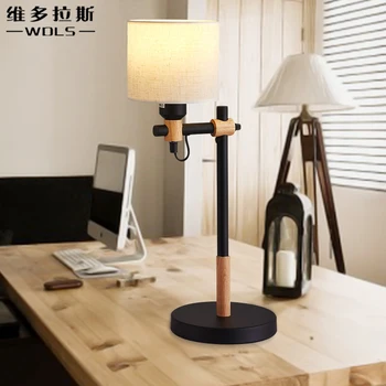 Nordic coreean BIROU din lemn de lumini Simple, moderne, creative, birou lampă lampă decorativă dormitor lampă de noptieră MZ18