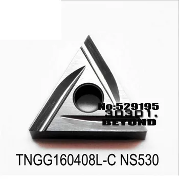 Original TNGG 160402 160404 160408 TNGG160402L-C TNGG160404L-C TNGG160408L-C NS530 insertii carbură de Strung Unelte de Tăiere