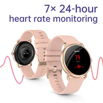 OZMZ Full Touch Femeie Sănătate de Fitness Ceasuri Sport rezistent la apa de Oxigen, Monitor de Ritm Cardiac Bluetooth Apel Încheietura mâinii Smartwatch GPS