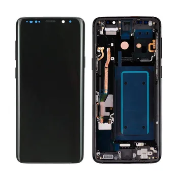 Pentru Samsung Galaxy S9 G960 G960U G960F G960W AMOLED de 5.8 inch Touch Panouri LCD Ecran Display Digitizer Înlocuirea Ansamblului