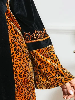 Plus Dimensiunea Îmbrăcăminte Musulman Abaya Dubai, Turcia, India Hijab Rochie de Abayas pentru Femei Caftan Caftan Marocan Rochii Maxi Vestidos
