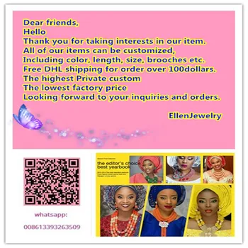 Populare Roz frumoase Bijuterii Colier 8 Rânduri Nigerian frumos Colier Petrecere de Vacanță Colier Cadou de Nunta