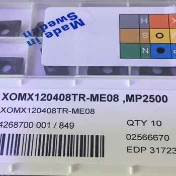 SECO XOMX120408TR-ME08 MP2500 insertii carbură 10buc