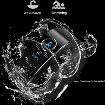 Smart Bratara Ceas Tensiunii Arteriale Activitate de Fitness Brățară Impermeabil Bluetooth-compatibil