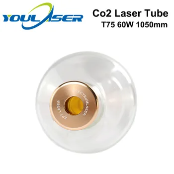 SPT T75 Co2 Laser Tub de Putere 60w Lungime 1050 mm Dia. 80mm pentru CO2 Laser Gravare Si Taiere Machine