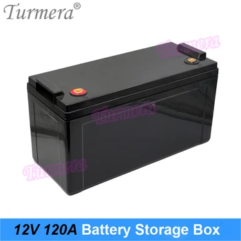 Turmera 12V 120Ah Bateriei Cutie de Depozitare LCD Indicator pentru 3.2 V Baterii Lifepo4 de Utilizare în Panou Solar sau o sursă de Alimentare Neîntreruptă