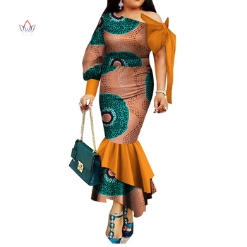 Vara plus dimensiunea îmbrăcăminte pentru femei Maxi Rochie Dashiki africane rochie pentru femei în africa de îmbrăcăminte petrecere robă lungă naturale WY3324