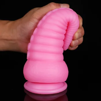 Vibrator Realist Adult Tentacule de Caracatiță Vibrator Imens Jucarii Anale din Silicon Moale de Sex Feminin Jucarii Lesbiene Sex Produsele cu ventuza