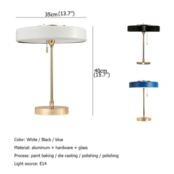 ZÂNĂ de Lux Contemporan Tabelul de Design de Lumină E14 Lampa de Birou Acasă LED Decorative Pentru Hol Living Dormitor Birou